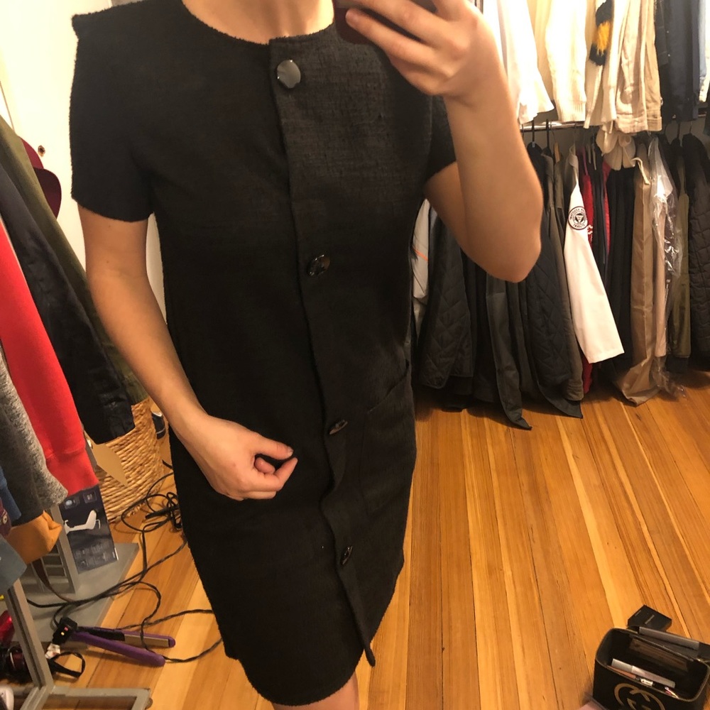 NWT black Zara dress-size s